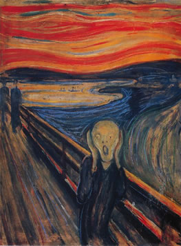 "O grito" de Munch